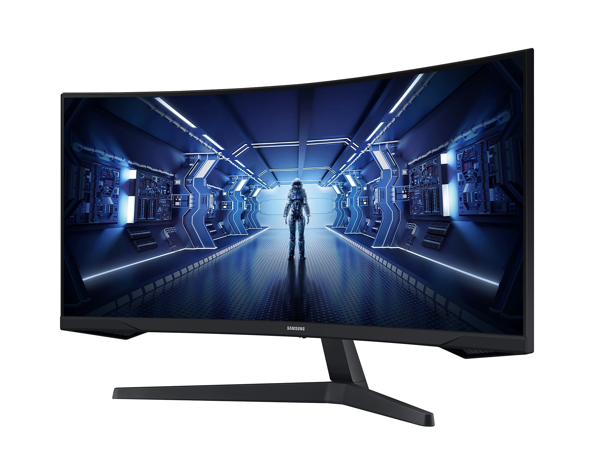 Samsung 86 cm (34) Odyssey G5 Curved Gaming Monitor with WQHD resolution